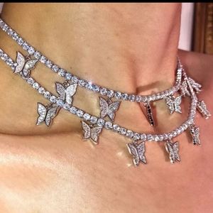 Butterfly Choker Necklace